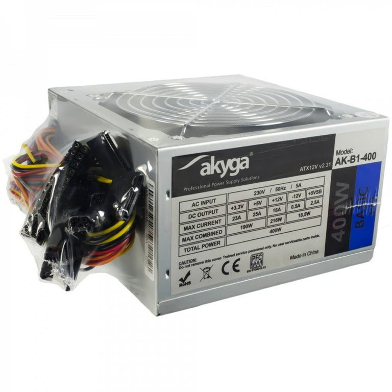 Bloc d’Alimentation Akyga AK-B1-400 400 W ATX RoHS