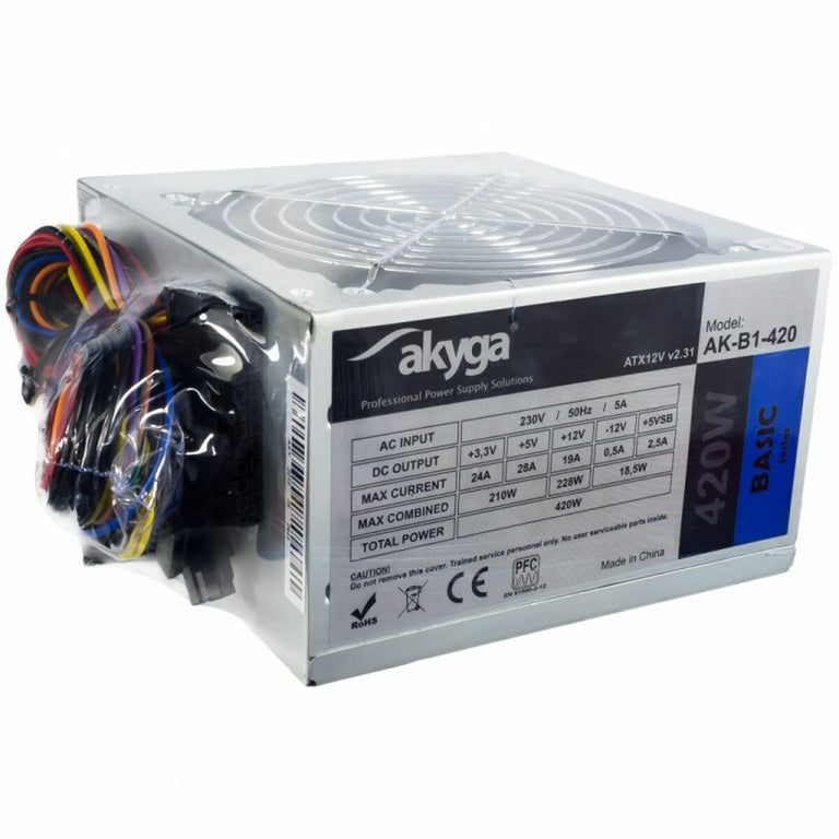 Bloc d’Alimentation Akyga AK-B1-420 420 W ATX RoHS CE REACH