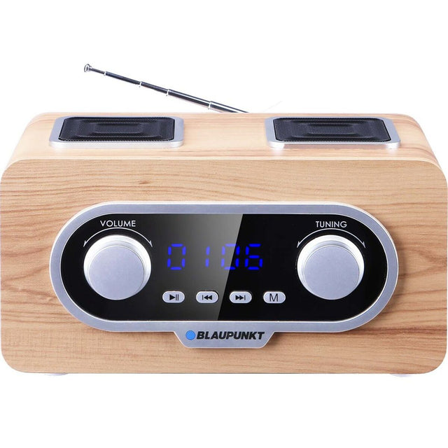 Radio Blaupunkt PP5.2CR Blanc Marron Bois