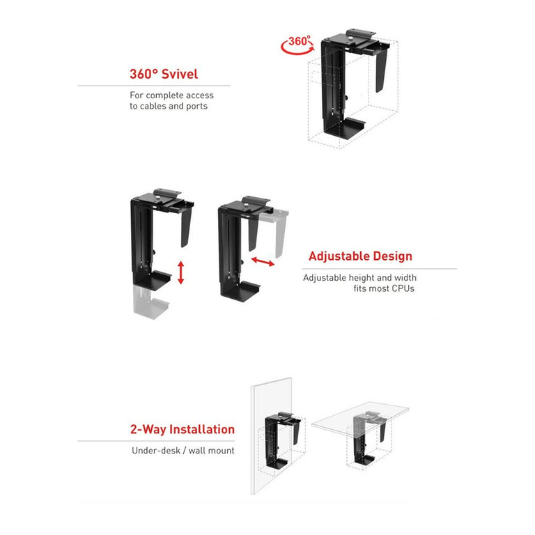 Notebook Stand MacLean MC-713B Metal