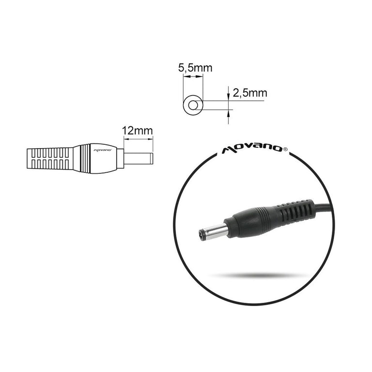 Laptop Charger Mitsu 5ZM043 65 W