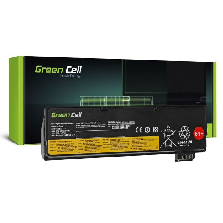 Batterie pour Ordinateur Portable Green Cell LE95 Noir 4400 mAh