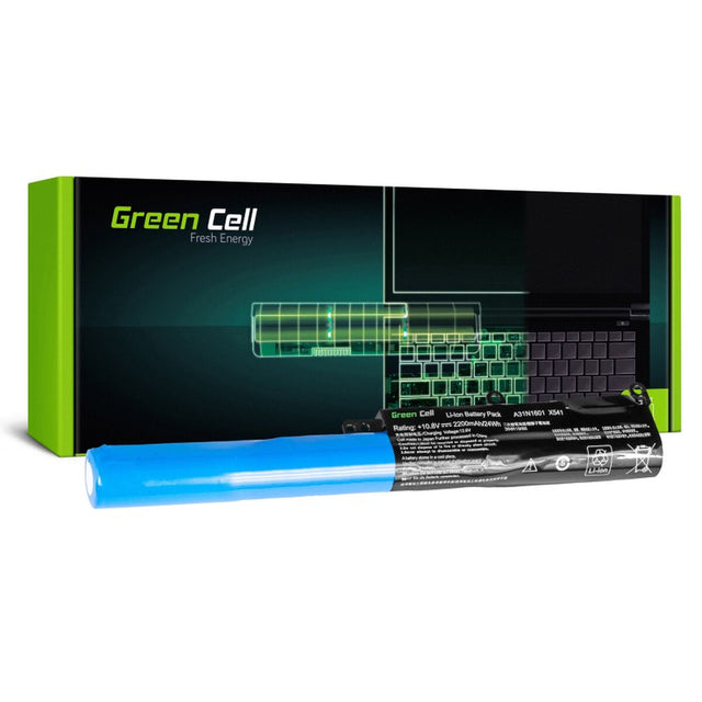 Batterie pour Ordinateur Portable Green Cell AS94 Bleu Noir 2200 mAh