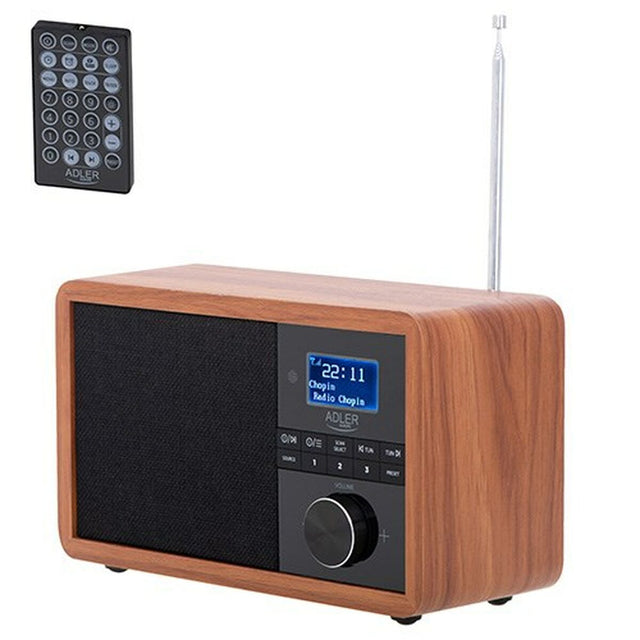 Radio Adler AD 1184 Noir Bois