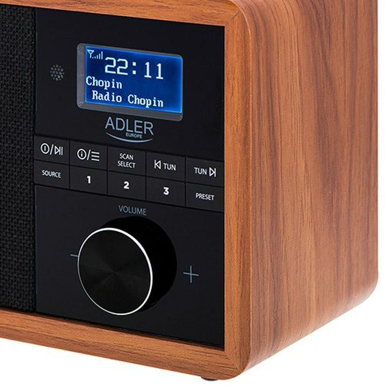 Radio Adler AD 1184 Noir Bois