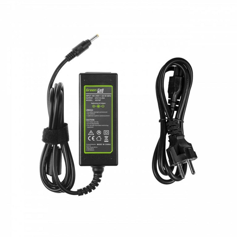 Chargeur d'ordinateur portable Green Cell AD76P 45 W