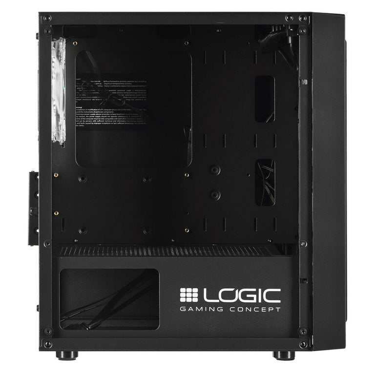 Boîtier ATX semi-tour Logic ATOS ARGB Noir