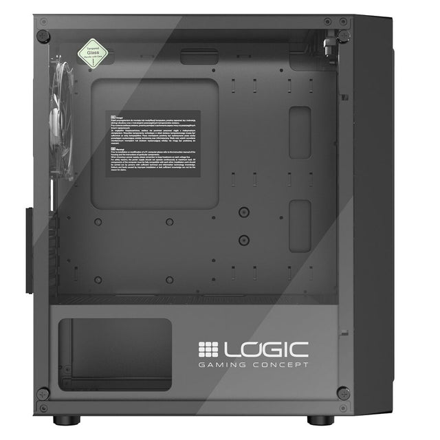 Boîtier ATX semi-tour Logic ATOS ARGB Noir