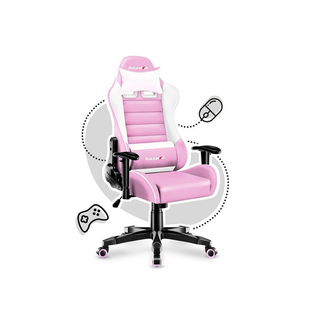 Chaise de jeu Huzaro HZ-Ranger 6.0 Pink Blanc