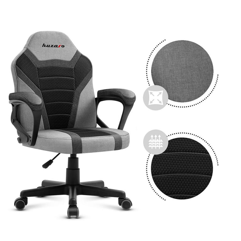 Gaming Chair Huzaro Ranger 1.0 Grey Mesh       Black/Grey