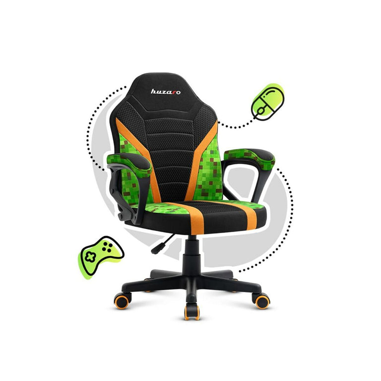 Chaise de jeu Huzaro HZ-Ranger 1.0 Pixel mesh Imprimé