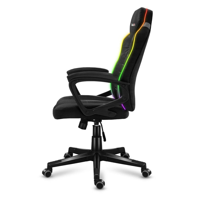 Chaise de jeu Huzaro HZ-Force 2.5 RGB Mesh Noir Gris