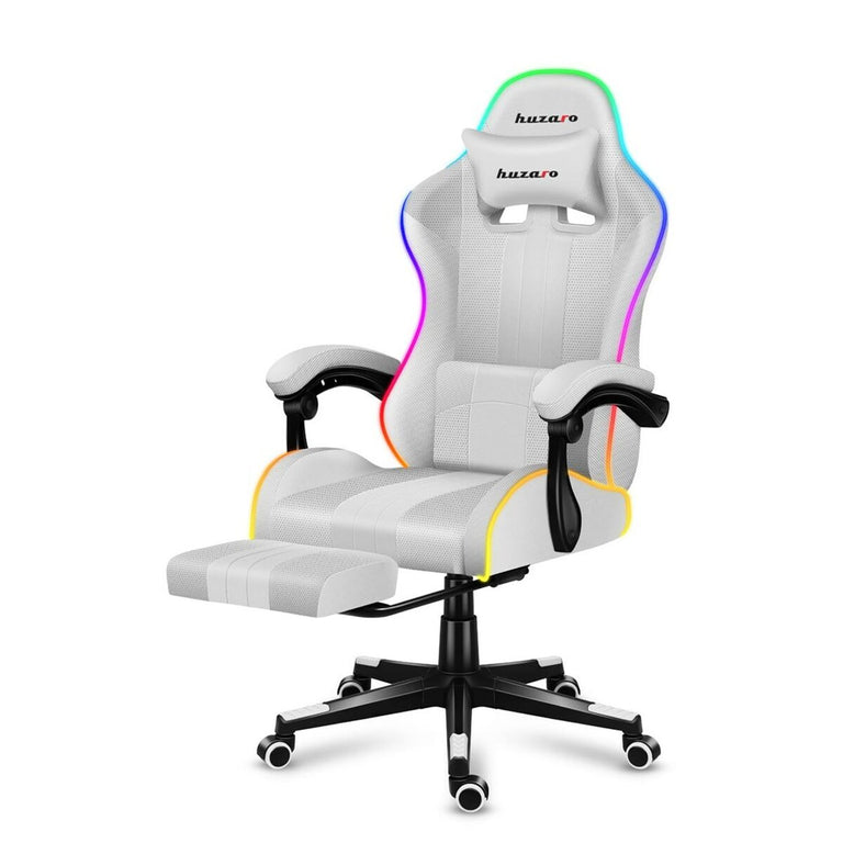 Gaming Chair Huzaro FORCE 4.7 RGB White