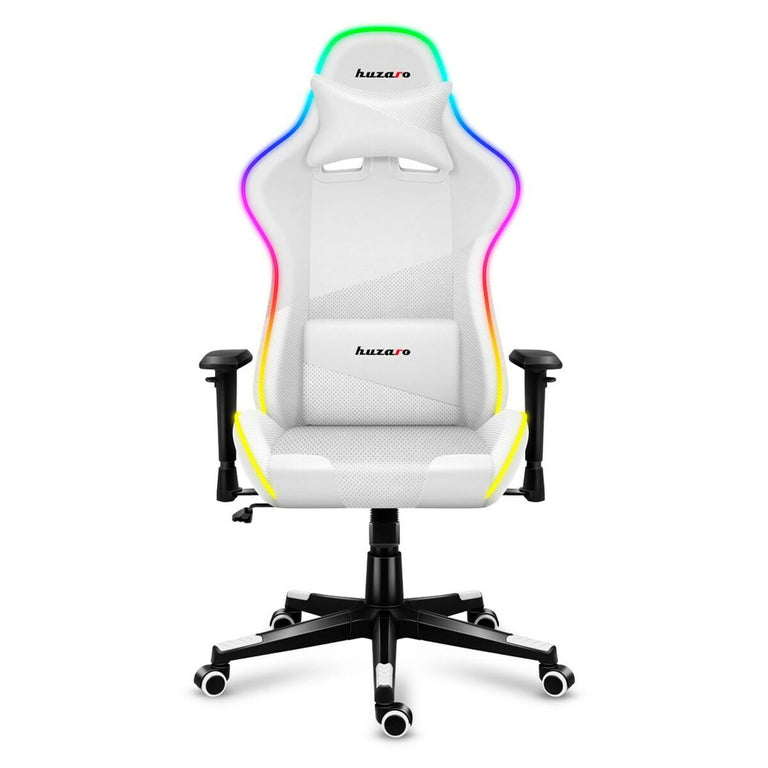 Chaise de jeu Huzaro Force 6.2 RGB Blanc