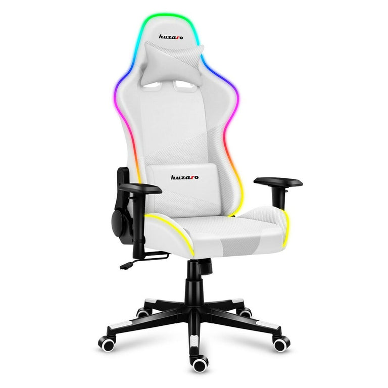 Chaise de jeu Huzaro Force 6.2 RGB Blanc