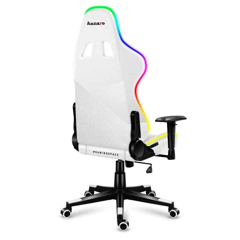 Chaise de jeu Huzaro Force 6.2 RGB Blanc