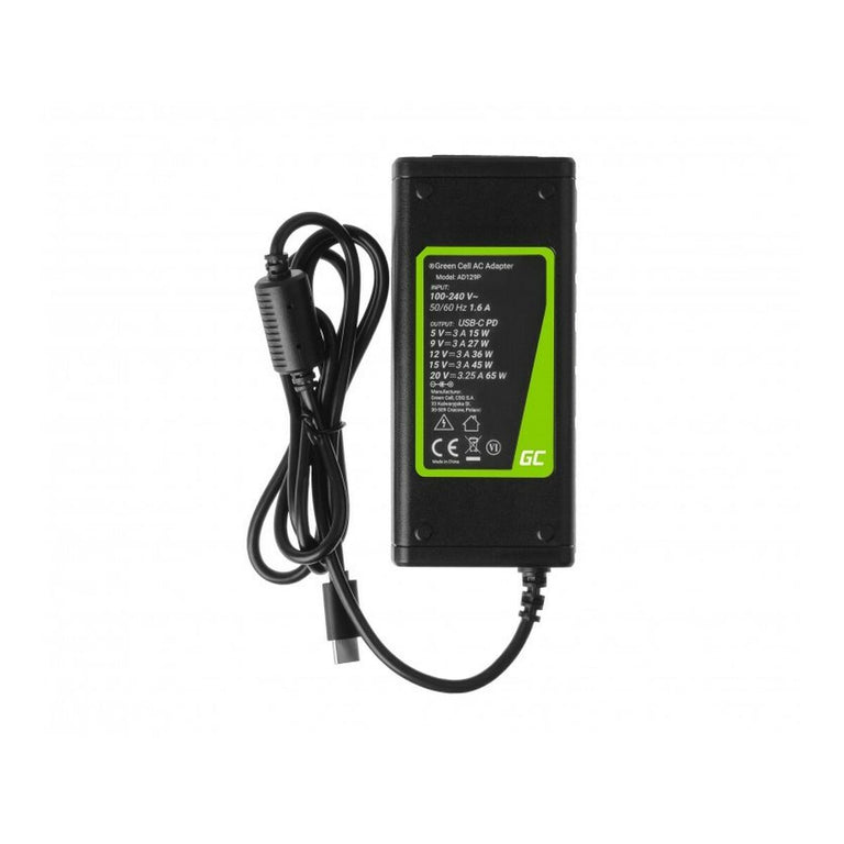 Chargeur d'ordinateur portable Green Cell AD134P 65 W