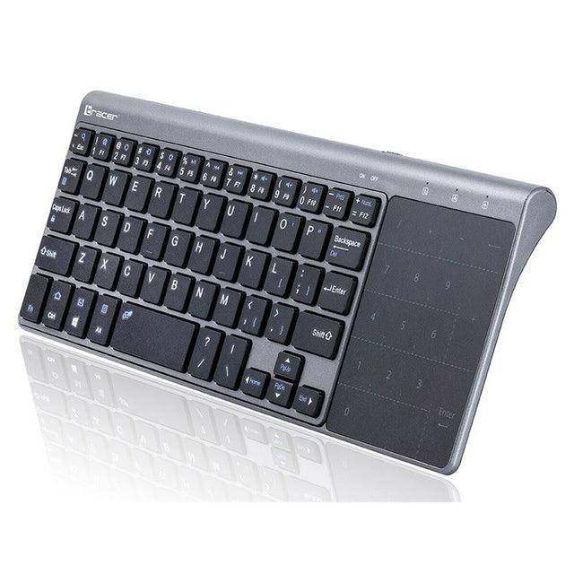 Clavier Tracer TRAKLA46934 Argenté Noir/Gris