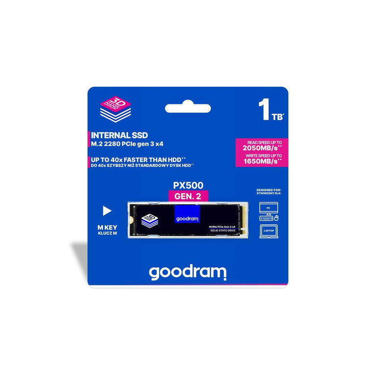 Disque dur GoodRam PX500 PCI Express 3.0 512 GB SSD