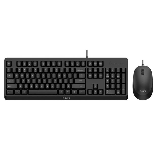 clavier et souris Philips SPT6207BL/16 Espagnol Qwerty