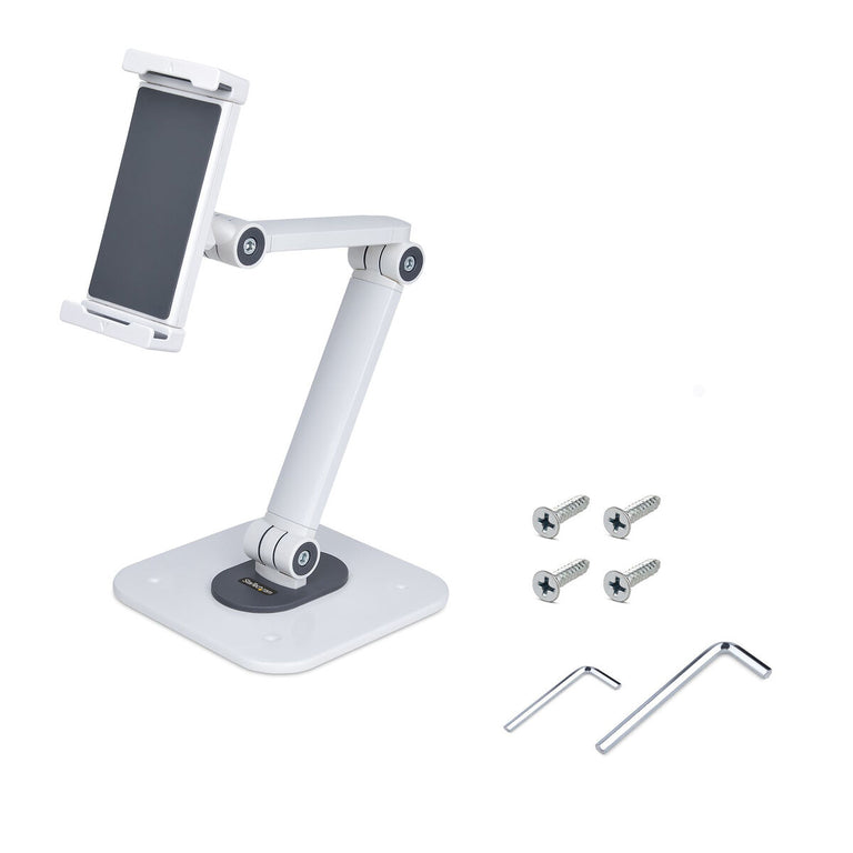 Support de tablette Startech ADJ-TABLET-STAND-W Blanc