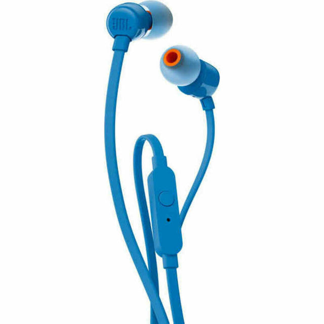 Casques avec Microphone JBL T110 Bleu