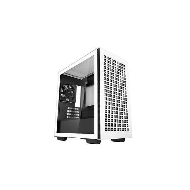 Boîtier ATX semi-tour DEEPCOOL R-CH370-WHNAM1-G-1 Blanc Noir