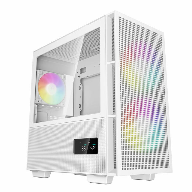 Boîtier ATX semi-tour DEEPCOOL CH360 Blanc