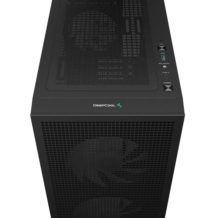 Boîtier ATX semi-tour DEEPCOOL CH360 Noir Multicouleur