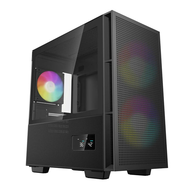 Boîtier ATX semi-tour DEEPCOOL CH360 Noir Multicouleur