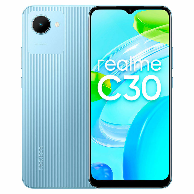 Smartphone Realme C30 3GB 32GB Bleu 3 GB RAM Octa Core Unisoc 6,5" 32 GB 1 TB 6.5"