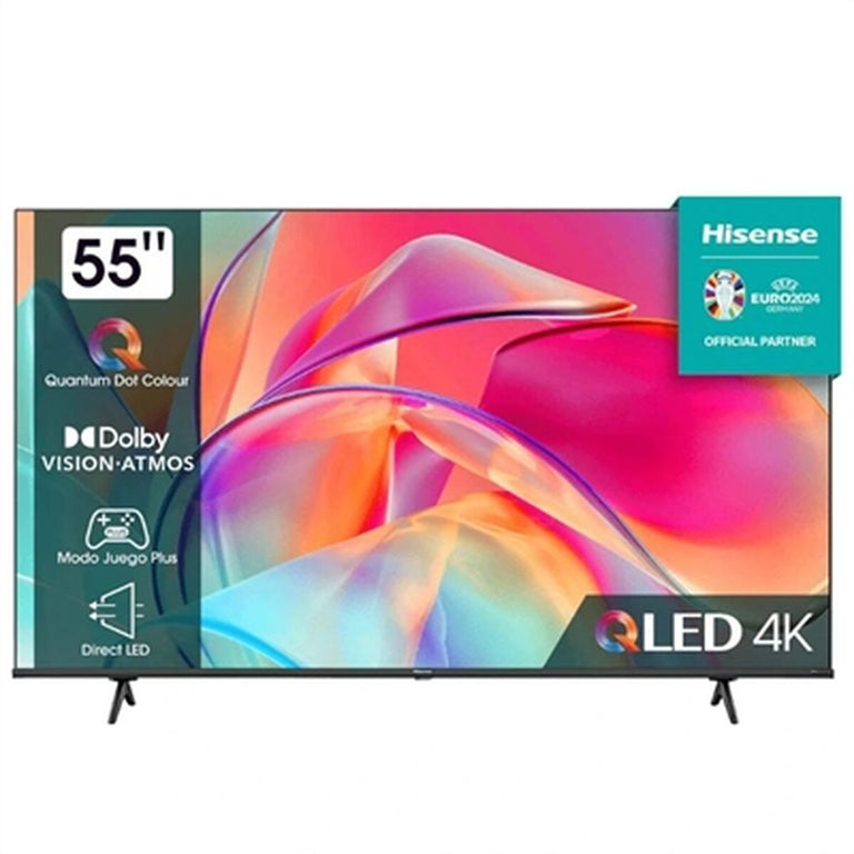 TV intelligente Hisense 55E77KQ 55" 4K Ultra HD LED HDR D-LED QLED