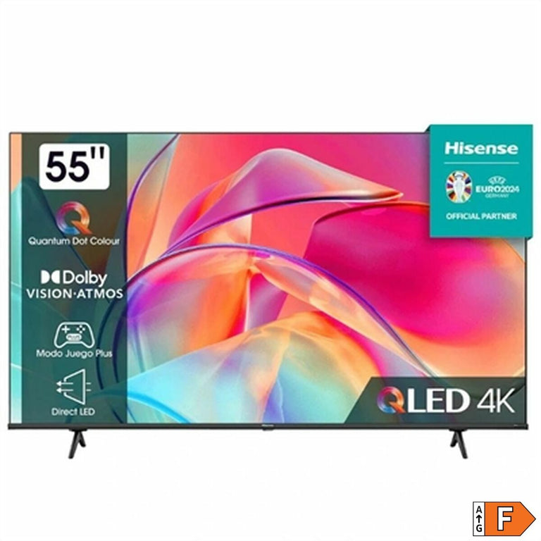 TV intelligente Hisense 55E77KQ 55" 4K Ultra HD LED HDR D-LED QLED