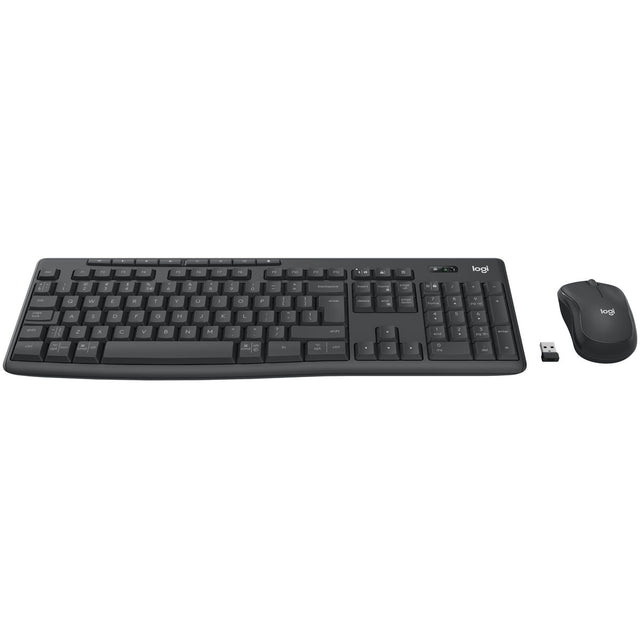 clavier et souris Logitech 920-012077 Graphite Monochrome QWERTY