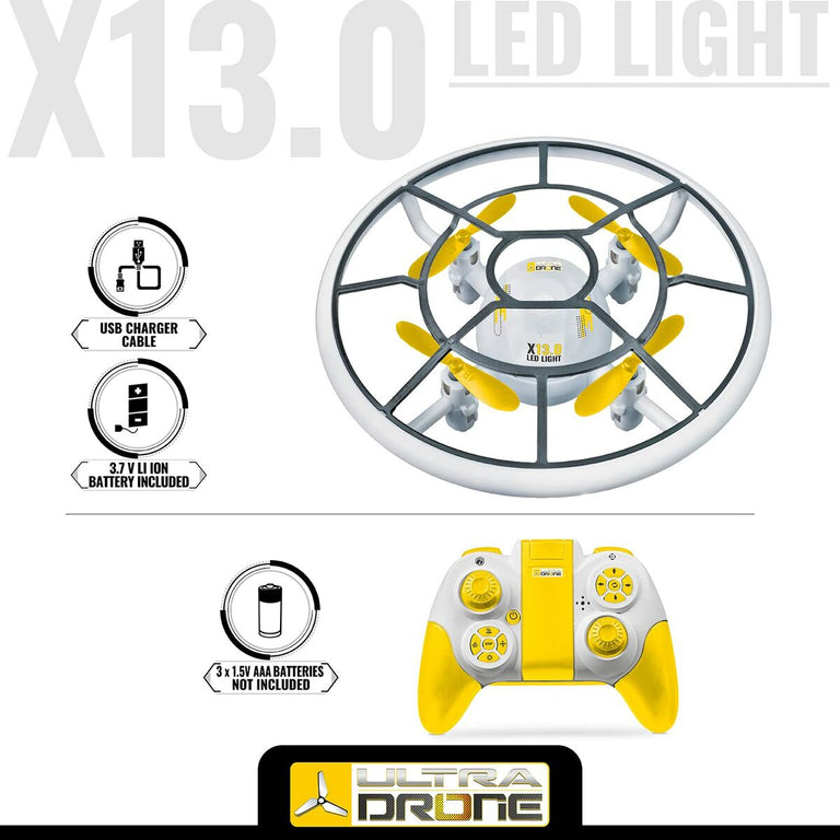 Drone téléguidé Mondo Ultradrone X13 Lumière LED