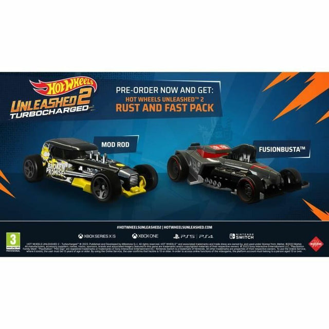 Jeu vidéo PlayStation 5 Milestone Hot Wheels Unleashed 2: Turbocharged - Day One Edition (FR)