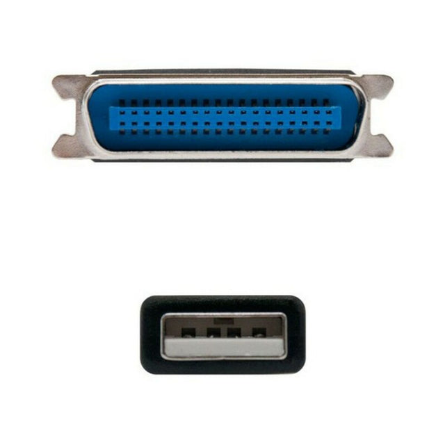 Câble USB vers CN36 NANOCABLE 10.03.0001 Noir 1,5 m