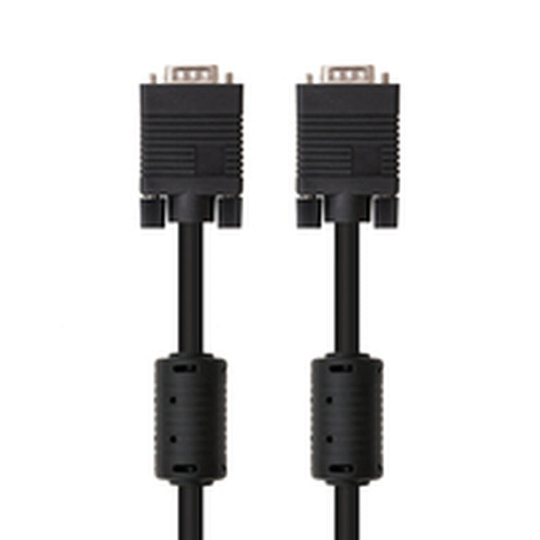 VGA Cable NANOCABLE 10.15.0110 Black 10 m