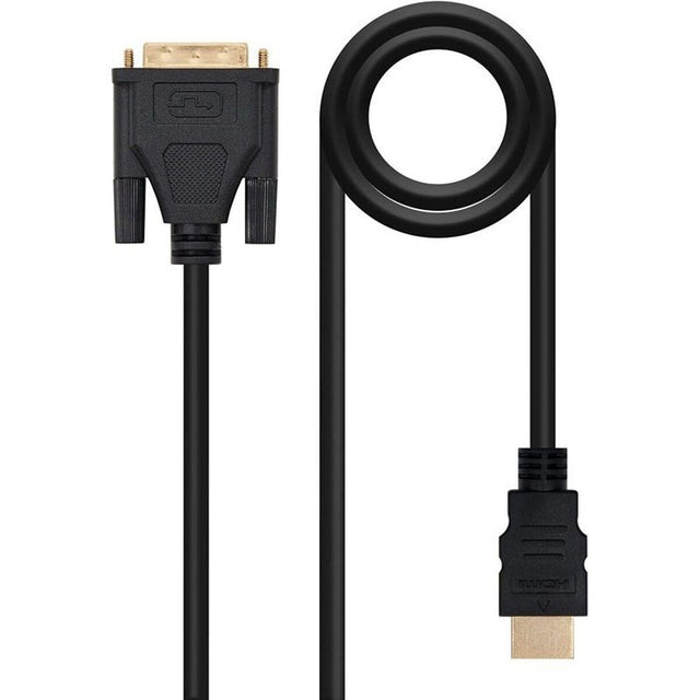 HDMI to DVI Cable NANOCABLE 10.15.0503 3 m Black