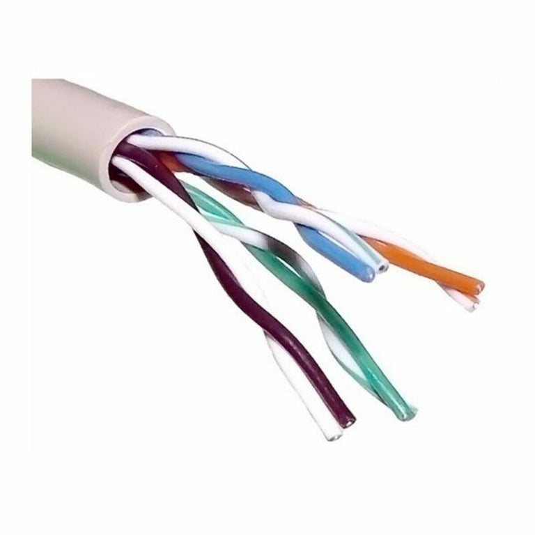 Câble RJ45 Catégorie 6 UTP Rigide NANOCABLE 10.20.0504 305 m Gris 305 m