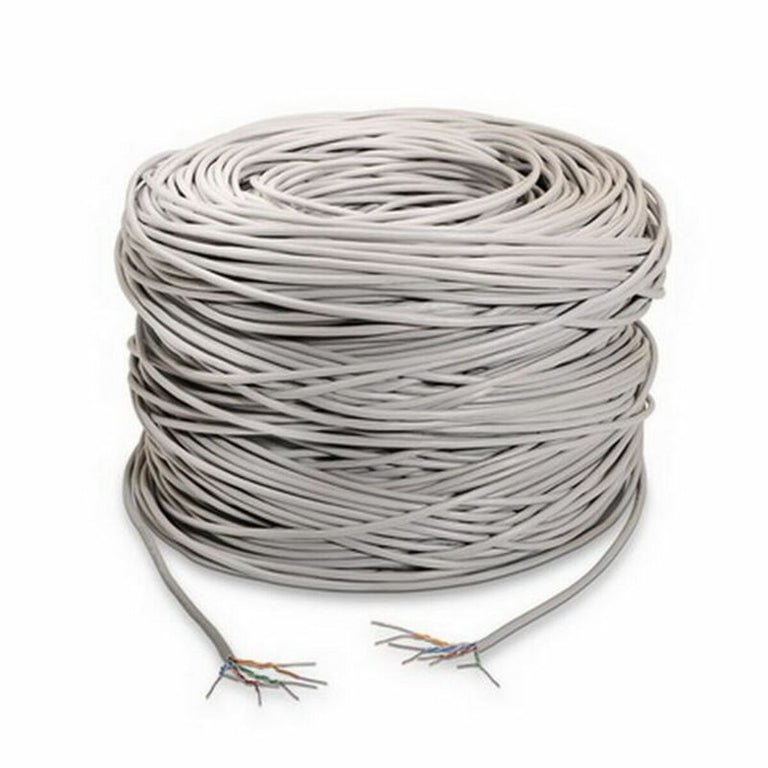 Câble RJ45 Catégorie 6 UTP Rigide NANOCABLE 10.20.0504 305 m Gris 305 m