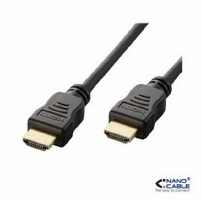 Câble HDMI avec Ethernet NANOCABLE 10.15.1825 25 m v1.4 Noir 25 m