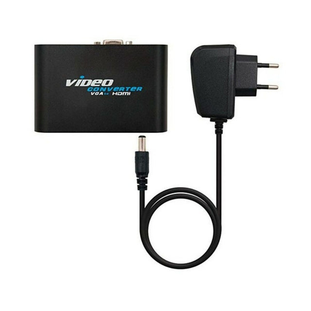 Adaptateur VGA vers HDMI avec Audio NANOCABLE 10.16.2101-BK