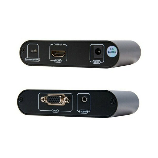 Adaptateur VGA vers HDMI avec Audio NANOCABLE 10.16.2101-BK