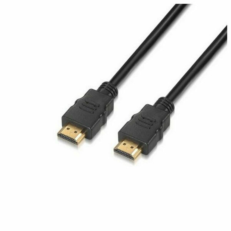 Câble HDMI NANOCABLE 10.15.3600 V2.0 4K 0,5 m Noir 50 cm