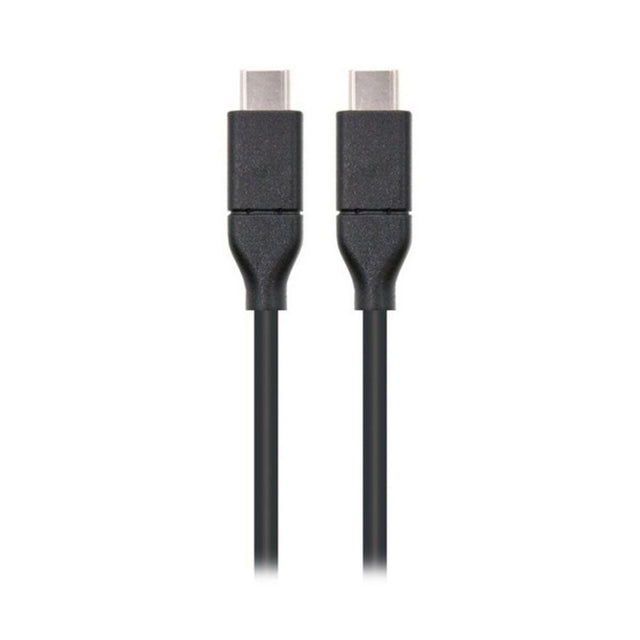 Câble USB-C 3.1 NANOCABLE 10.01.4101 Noir (1 m)