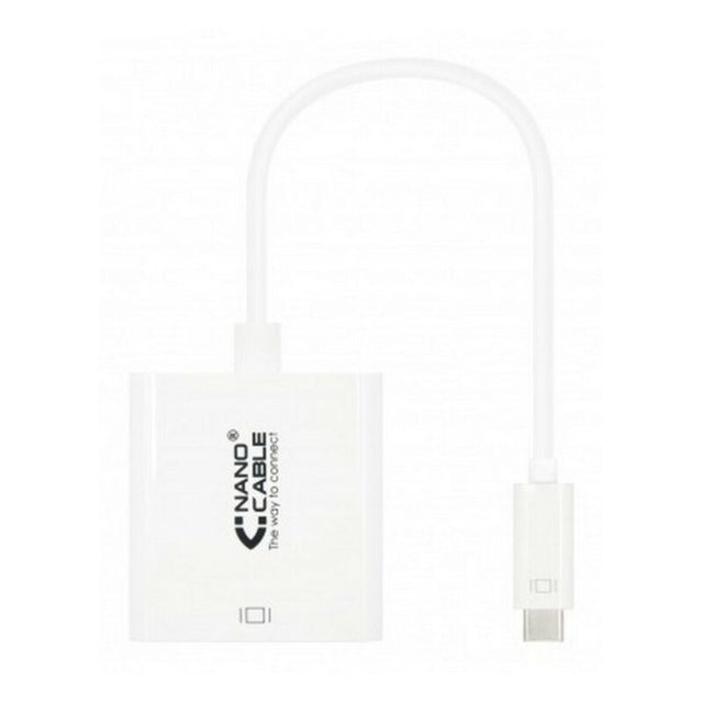 Adaptateur USB-C vers DVI NANOCABLE 10.16.4103 (15 cm)