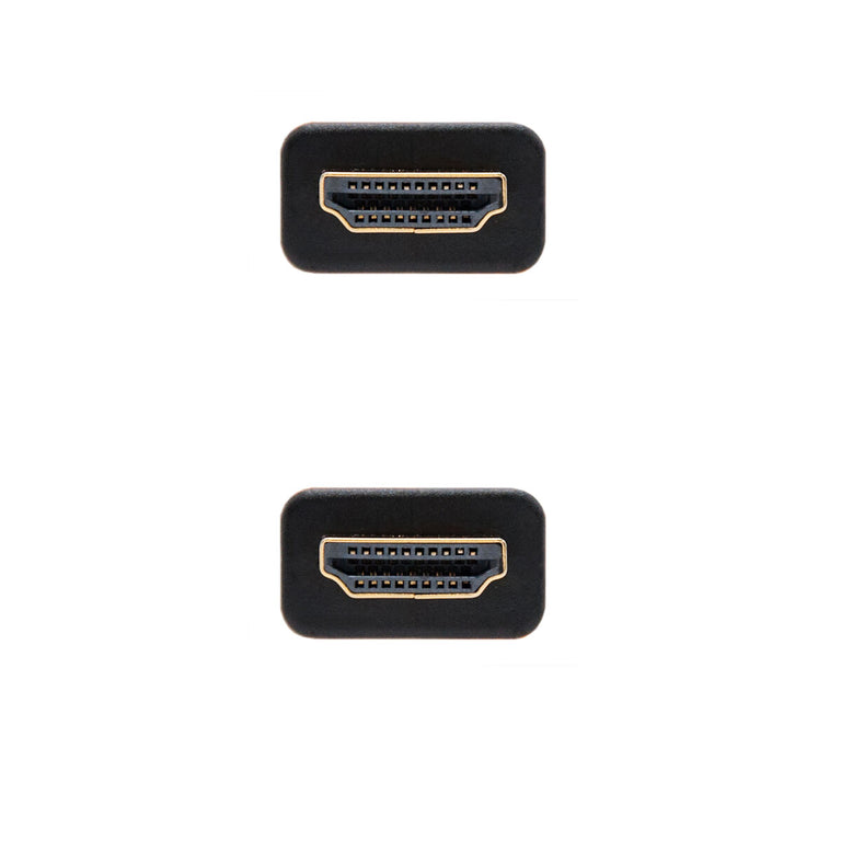 Câble HDMI NANOCABLE 10.15.3701 V2.0 Noir/Bleu 1 m 4K Ultra HD