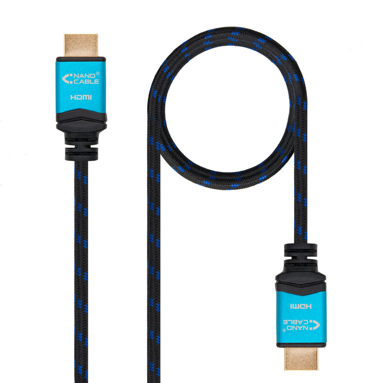 Câble HDMI NANOCABLE 10.15.3705 V2.0 Noir 5 m