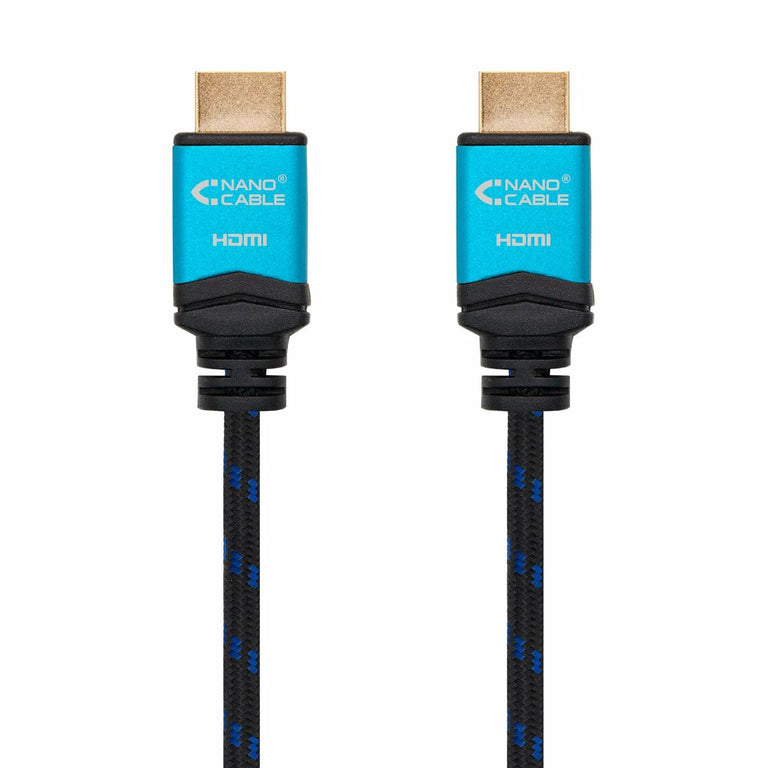 HDMI Cable NANOCABLE 10.15.3707 V2.0 Black 7 m